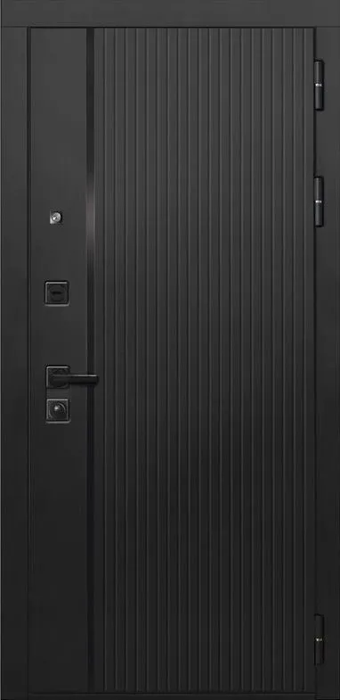 Фото Дверь ДвериПРО Л-45 ФЛ-185 (10мм, ПВХ Ясень белый) DPRO222291